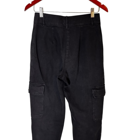 Aritzia Wilfred Free | Modern Cargo Pant- Black High Waist Cargo Pant- Size 4 - Picture 6 of 16